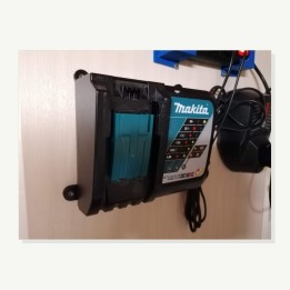 Pieds muraux compatibles chargeur Makita - paire