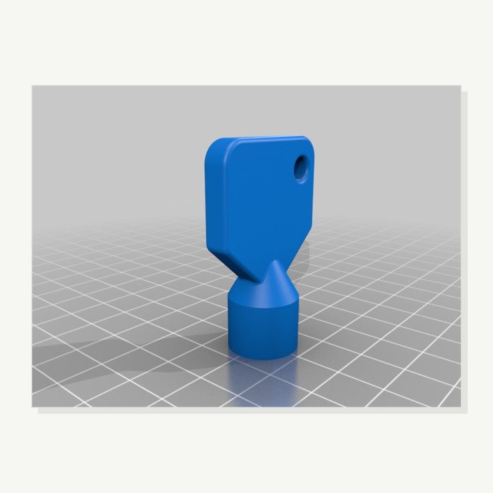 Clé à empreinte triangulaire