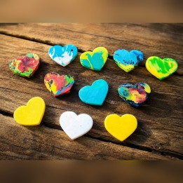 Cœur recyclé de l’atelier