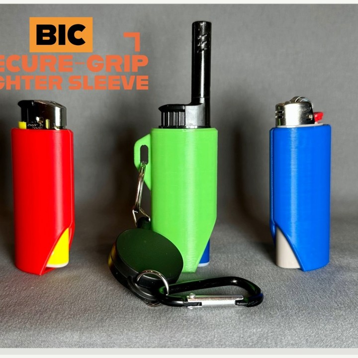 Étui grip porte-clés pour briquet standard