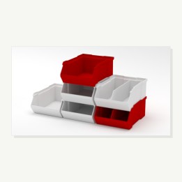 Boîte de rangement empilable