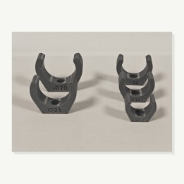 Clips pour tube à fixation M3 - lot de 4